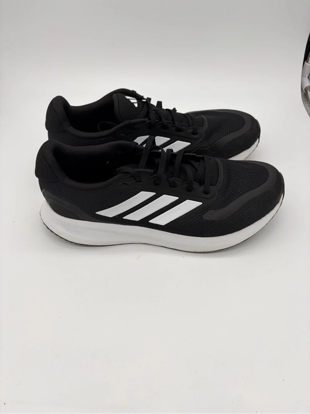 adidas Black and White Men's Athletic Running Shoes